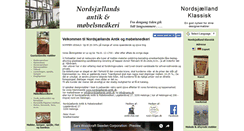 Desktop Screenshot of nordsjaellands-antik.dk